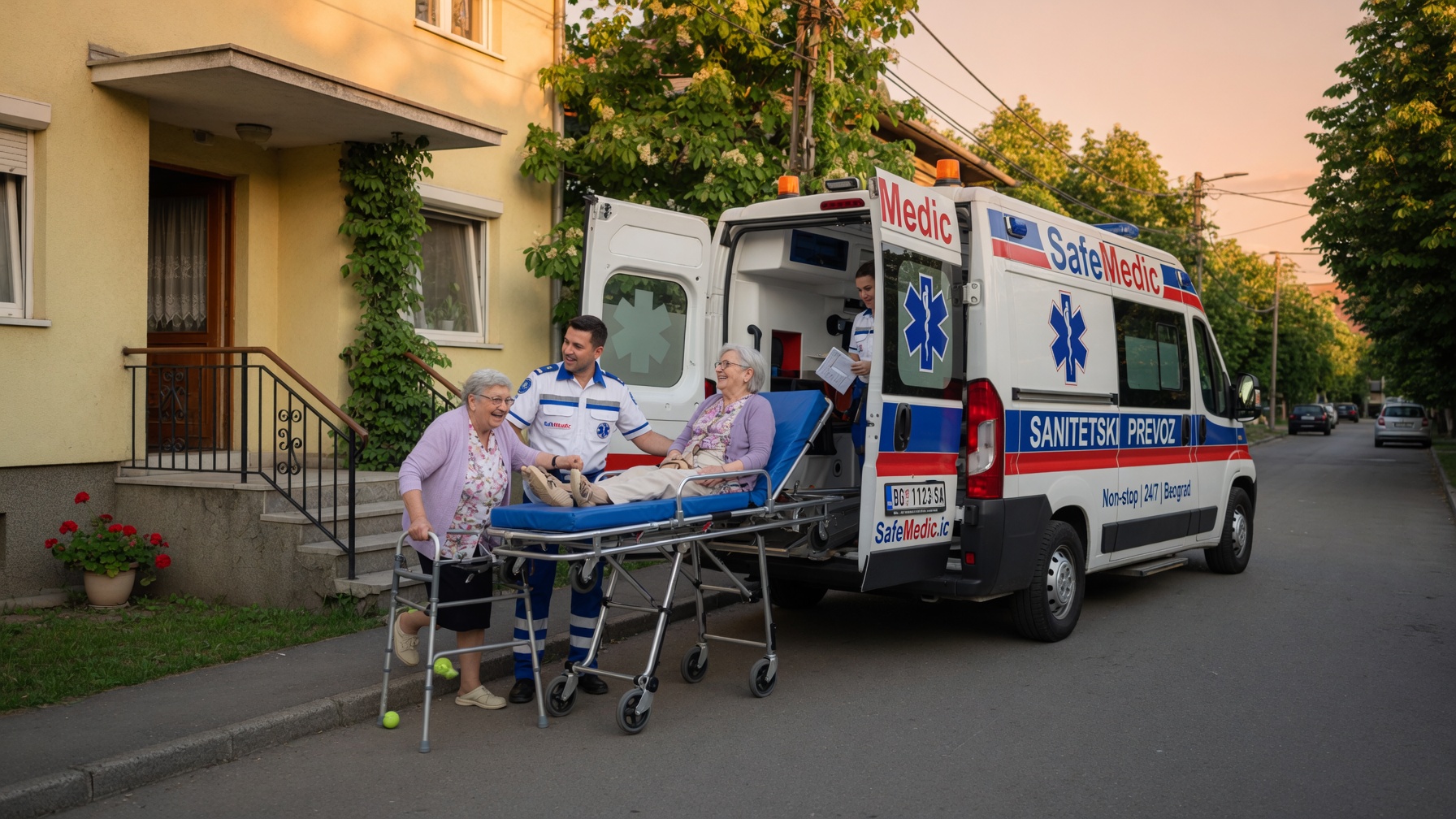 Sanitetski Prevoz sa Lekarom